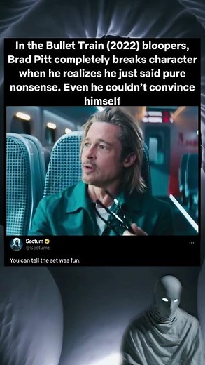 Bullet Train (2022) — Brad Pitt Losing It on Set