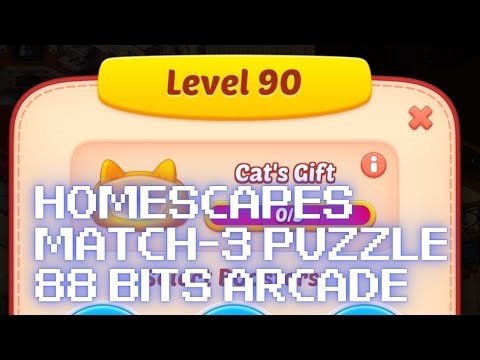 🛋️ Homescapes 🛋️ Match-3 Puzzle Level 90