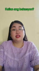 Kailan ang bakasyon? #education | Teacher Anne