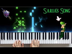 Saria's Song (Sheet Music + PDF) | The Legend of Zelda: Ocarina Of Time | Koji Kondo | Carlos Suárez