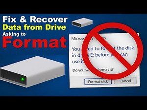 How to Fix "You Need to Format the Disk Drive" Error Without Losing Data