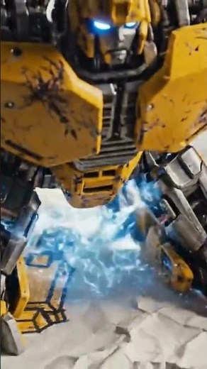 This Transformers Bumblebee Figure Literally Jumps Off the Page