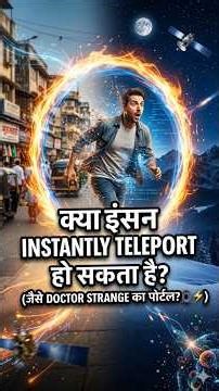 Can humans teleport? 🌀 #shorts #physics