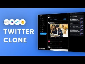 Build a Twitter Clone with Next js, NextAuth, Firebase, Context API, Tailwind CSS