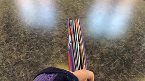 We love the minimalist Santa designed by Robert Sabuda for his 2002...