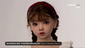 14K views · 103 reactions | L'enseigne Shein est à nouveau dans la tourmente. En cause, la vente en ligne d'une poupée au visage et au corps d'enfant. Un jouet sexuel que la répression des fraudes françaises a classé comme pédopornographique. #JT13H | Franceinfo | Facebook