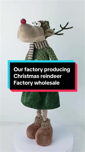Wholesale Christmas Reindeer Production at Our Factory