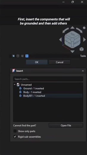 This is how to create a Revolute Joint in Assembly in FreeCAD 3D | #modeling #tutorial #cadsoftware