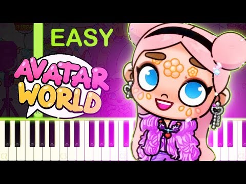 Happy Birthday Song | AVATAR WORLD - EASY Piano Tutorial