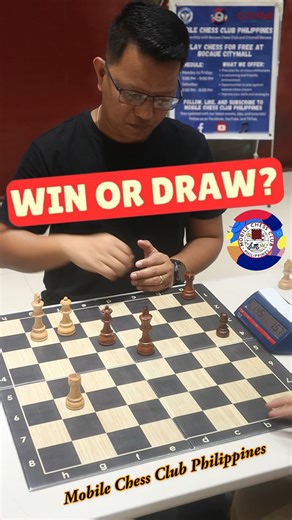 1.2M views · 4.5K reactions | Every chess player must know this tricky endgame! Can White stop the promotion, or will Black secure the win? Find out! #winningdrink #Chess #MCCP #catur #ChessEndgame | Mobile Chess Club Philippines | Facebook