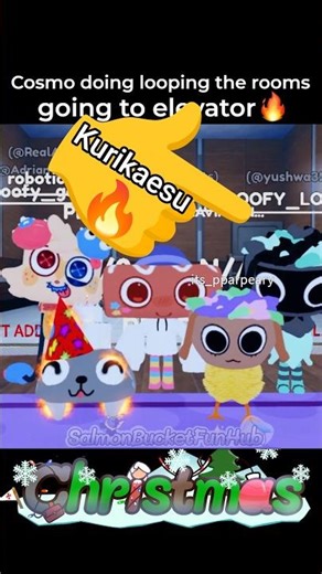 Cosmo Looping the Rooms in Dandy's World new update #dandysworld #roblox #update