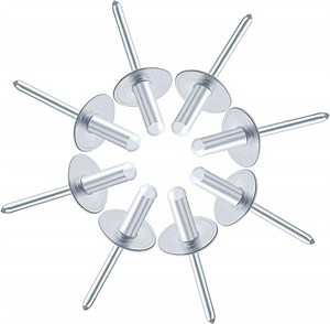 [Hot Item] Large Head Aluminum Blind Rivets 4.8 X 9.5 X 16mm Large Flange Pop Rivets