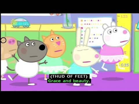 Peppa Pig (Series 1) - Ballet Lesson (with subtitles)