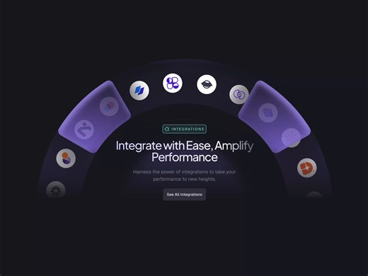 Istanbul Framer Template | Integration Section Animation