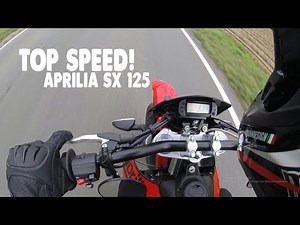 Aprilia SX 125 TOP SPEED