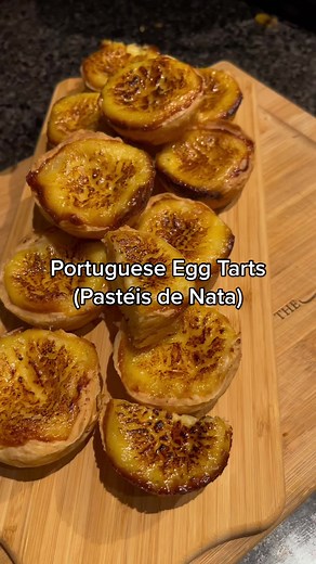 Delicious Portuguese Egg Tarts Recipe | Easy Pastéis de Nata