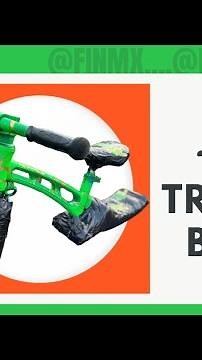 DIY Tramp Bike! Make A Tramp Bike With us From An Old Balance Bike!