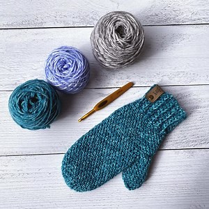 Crochet Pattern - 6 Sizes Easy Crochet Mittens Pattern- Crochet Mitten Pattern-toddler Crochet Mittens- Child Crochet Mitten- Women Mittens - Etsy