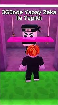 Robloxta Oyun Yaptım #shorts #roblox #robloxgames #robloxstudio #robloxdeveloper #robloxshorts