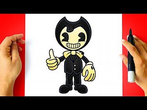 How to DRAW BENDY - Bendy and the Dark Revival