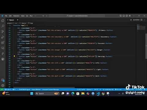 Make a background color changer using React