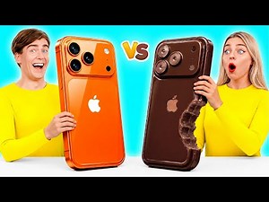 Real Food vs Chocolate Food Challenge | Crazy Food Situations by Multi DO Challenge