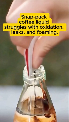 High Speed Easy Snap-Pack Coffee Liquid Sachet Packing Machine — Zero Leaks, Bubble-Free | #Shorts