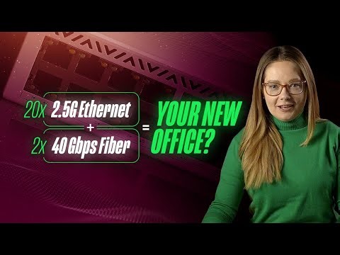 CRS326-4C+20G+2Q+RM: THE 2.5 Gigabit Ethernet switch!