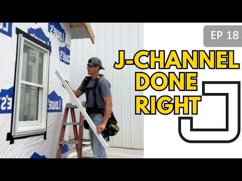In-Law Suite Build Ep. 18 | How to Install J-Channel Around Windows
