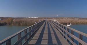 4K Scenic Cycle Rides - Boardwalks and Lagoons - Algarve Portugal