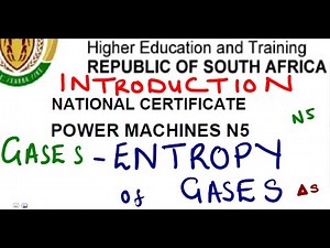 Power Machines N5 Entropy of Gases - Gases ‪@mathszoneafricanmotives‬ ‪@mathwithlightone‬