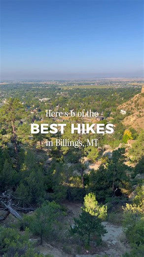 Visit Billings on Instagram: "Here are 6 of the best hikes in Billings 🥾⬇️ With more than 50 miles of trails to explore, Billings delivers everything from Rimrock overlooks to peaceful Yellowstone River paths. If you’re wondering where to start, put these on your list: 🥾 Four Dances Recreation Area – Easy This 3-mile out-and-back trail offers some of the best views in Billings, climbing to a 656-foot peak with sweeping lookouts across the landscape and big Montana skies. 🥾 Phipps Park – Inter