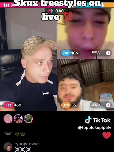 Skux Freestyles Live with Rops and Jamez