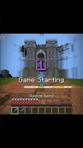 Technoblade Skin Applying This Skin Makes My Gameplay Better! #minecraft #technoblade