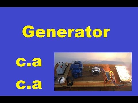 Roata de hoverboard in regim de generator de curent alternativ