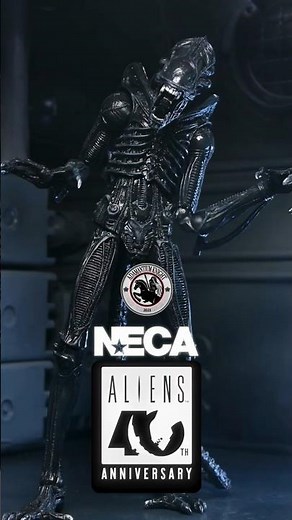 NEW NECA Aliens 40th Anniversary Ultimate Warrior Xenomorph 7Inch Scale Action Figure #alien
