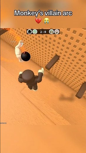 Monkey’s villain arc 💔 😭 #roblox #viral #recommended #timebombduels #fyp #juke