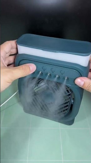Small Desk Fan Room Cooler Collar Fan | Portable USB Rechargeable Cooling Fan#gadgets#shorts
