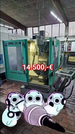 DECKEL MAHO DMU 35 M #cnc #cncdealer #ihavethisthingwithplants #cncmachines #cncmachinesforsale