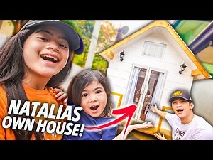 SURPRISING Natalia with her OWN NEW HOUSE!! | Ranz and Niana