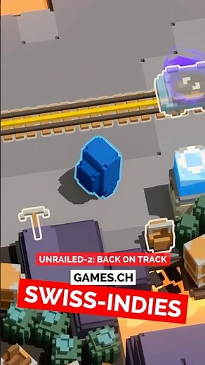 #Unrailed2 (11. Juni 2026) #Aufbauspiel #Swiss #Indiegames - ‪@indoorastronaut‬
