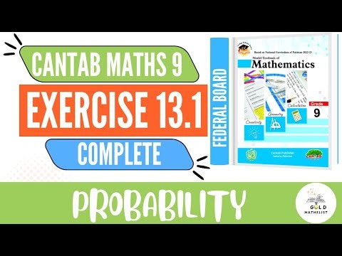 CANTAB Publisher Class 9 Maths Chapter 13 Exercise 13.1 || Probability || Class 9 maths chapter 13