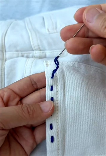 Tie a Knot with a Too-Short Thread — Easy Trick