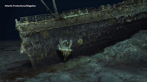 El primer escaneado en 3D del Titanic revela restos inéditos del naufragio