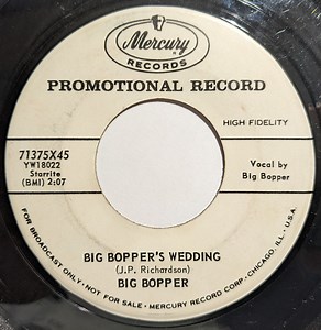 Big Bopper - Big Bopper's Wedding