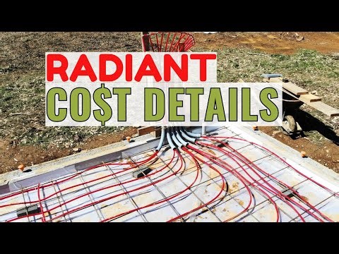 Full Cost Breakdown of Our Radiant Floor (+ propane use)