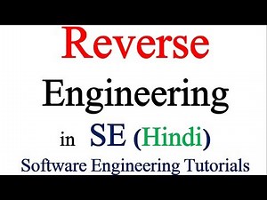 Reverse engineering in Software Engineering | Software Engineering Tutorials
