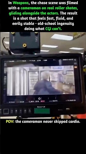 In Weapons (2025), The Chase Scene Was Shot on Roller Skates