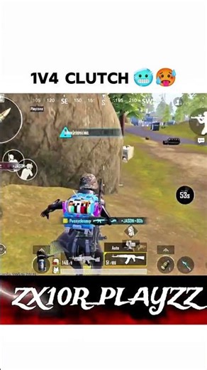 1v4 clutch #shorts #viral #shortsfeed #viralshorts #trending #funny #comedy #bgmi