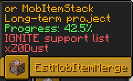 EstDatapack - MobItemMerge [Long-term project] or MobItemStack Minecraft Blog